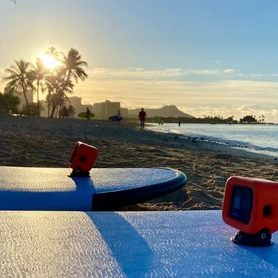 Surf Lesson Without the Crowds Including GoPRO Videos